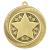 Gold Superstar Achievement Medal 60mm - view 1