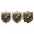 Silver Cobra Shield Badminton Medal 70mm - view 2