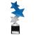 Blue Trinity Star Trophy 215mm - view 1