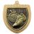 Gold Cobra Shield Running Medal 70mm - view 1