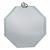 Octagonal Glass Medals 70mm - view 1