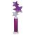 Purple Trinity Super Star Trophy 365mm - view 1