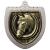 Silver Cobra Shield Equestrian Medal 70mm - view 1