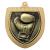Gold Cobra Shield Boxing Medal 70mm - view 1