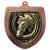 Bronze Cobra Shield Equestrian Medal 70mm - view 1