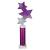 Purple Trinity Super Star Trophy 340mm - view 1
