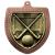 Bronze Cobra Shield Field Hockey Medal 70mm - view 1