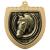 Gold Cobra Shield Equestrian Medal 70mm - view 1