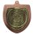 Bronze Cobra Shield Multisport Medal 70mm - view 1