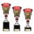 Red & Silver Cobra Star Lawn Bowls Cup 255mm - view 2
