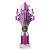 Purple Super 5 Star Trophy 240mm - view 1