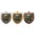 Gold Cobra Shield Ice Hockey Medal 70mm - view 2
