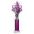 Purple Super 5 Star Trophy 315mm - view 1