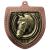 Bronze Cobra Shield Equestrian Medal 70mm - view 1