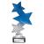Blue Trinity Star Trophy 185mm - view 1