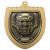 Gold Cobra Shield Ice Hockey Medal 70mm - view 1