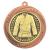 Bronze Superstar Judo Martial Arts Medal 60mm - view 1