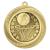 Gold Superstar Netball Medal 60mm - view 1
