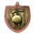 Bronze Cobra Shield Cricket Medal 70mm - view 1
