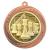 Bronze Superstar Chess Medal 60mm - view 1