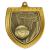 Gold Cobra Shield Netball Medal 70mm - view 1