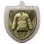 Silver Cobra Shield Martial Arts Judo Medal 70mm - view 1
