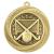 Gold Superstar Hockey Medal 60mm - view 1