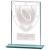 Millenium Glass Rugby Award 125mm - view 1