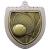 Silver Cobra Shield Tennis Medal 70mm - view 1