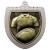 Silver Cobra Shield Rugby Medal 70mm - view 1