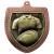 Bronze Cobra Shield Rugby Medal 70mm - view 1
