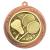 Bronze Superstar Badminton Medal 60mm - view 1