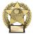 Emperor Star Gold Netball Plaque - view 1