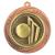 Bronze Superstar Cricket Medal 60mm - view 1