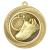 Gold Superstar Running Medal 60mm - view 1
