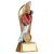 Cricket Bat Ball Trophy 152mm - view 1