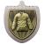 Silver Cobra Shield Martial Arts Medal 70mm - view 1