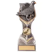 190mm Pigeon Trophy Silver Gold