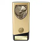 Gold Prime Cobra Badminton Trophy 160mm