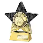Superstar Lawn Bowls Trophy 140mm