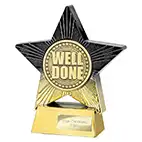 Superstar Well Done Trophy 140mm