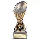 Digital Rugby Ball Trophy 125mm