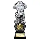 Intensity Gunmetal Shirt Tennis Trophy