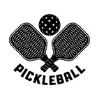 Pickleball Centre Black 25mm