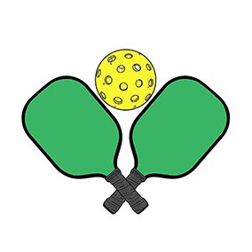 Green Pickleball Centre 25mm