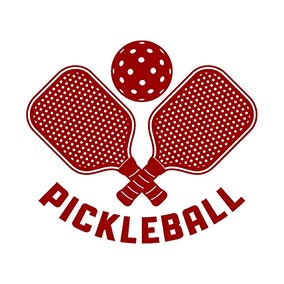 Pickleball Centre Red 25mm