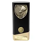 Black Prime Cobra Badminton Trophy 160mm