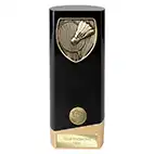 Black Prime Cobra Badminton Trophy 190mm