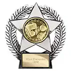 Emperor Star Silver Boxing Plaque
