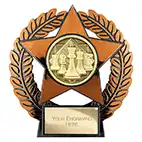Emperor Star Bronze Chess Plaque